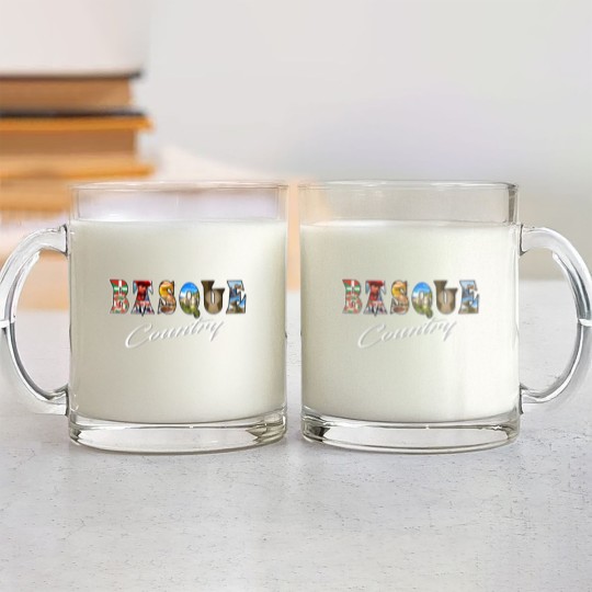 Discover basque country Glass Mugs