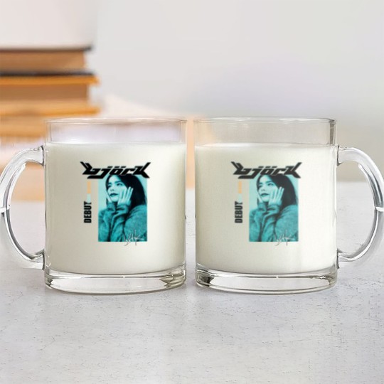 Discover Bjork Venus as a boy Retro Glass Mugs, Bjork Venus as a boy Vintage print Glass Mugs
