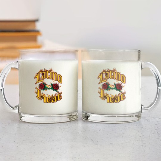 Discover latino heat Glass Mugs