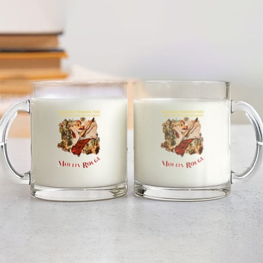 Discover Moulin Rouge V3 Poster Men Glass Mugs