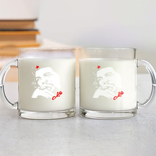 Discover Rebel Cuban Glass Mugs Guerrilla Revolution Vintage Che Guevara Glass Mugs