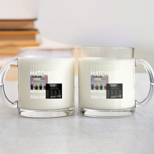 Discover Matchbox 20 Music Glass Mugs, Vintage Matchbox 20 Glass Mugs, Summer 2023 Tour Album
