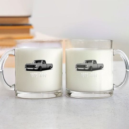 Discover squarebody 1973 -1987 vintage gift Glass Mugs