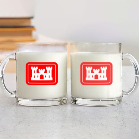 Discover United States Army Corps Of Engineers Dod Patch Glass Mugs