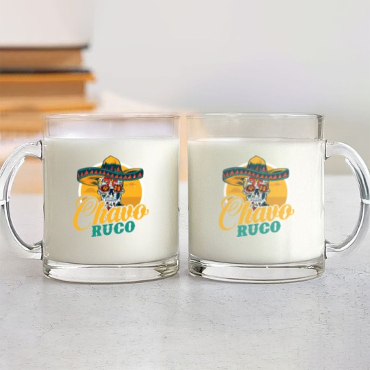 Discover Chavo Ruco regalo para chicanos y otros latinos Glass Mugs