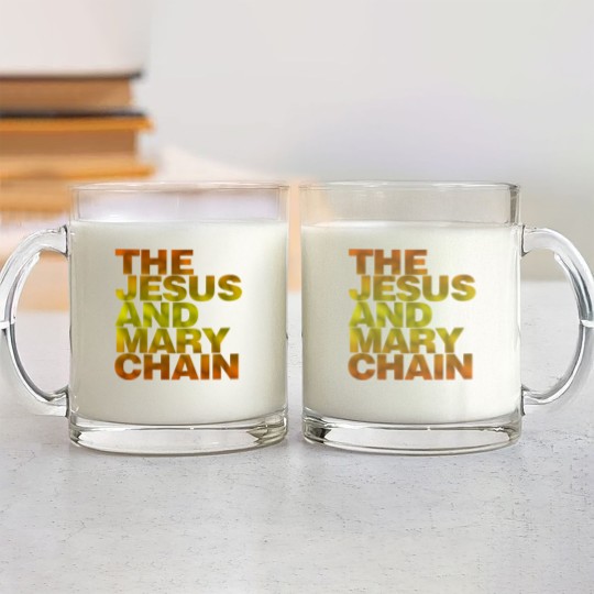 Discover the jesus and mary chain Glass Mugs