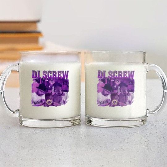 Discover DJ Screw 90s Inspired Vintage Glass Mugs