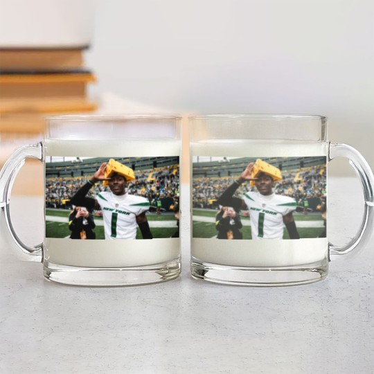 Discover Sauce Cheesehead Glass Mugs