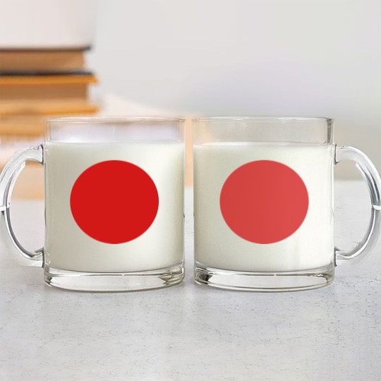 Discover Red Dot Glass Mugs