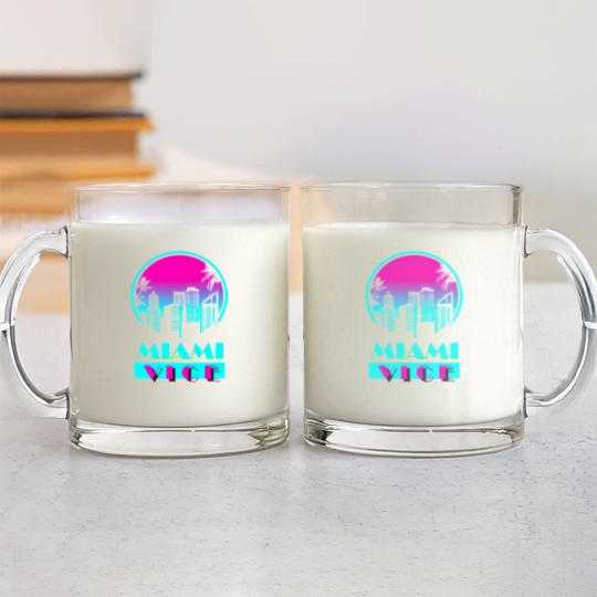 Discover MIAMI VICE Beach Glass Mugs