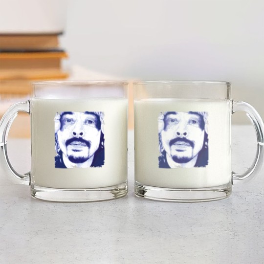 Discover My Hero - D Grohl - Glass Mugs