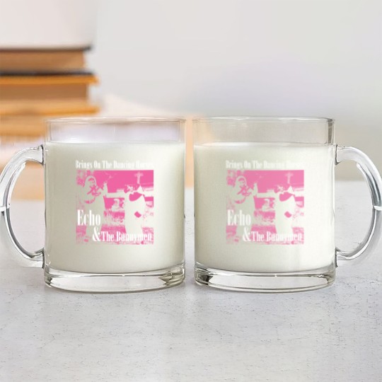 Discover vintage echo and the bunnymen fanmade - Echo And The Bunnymen - Glass Mugs