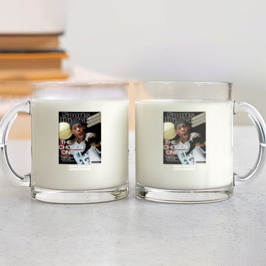 Discover LeBron James Sprorts The Chosen One Glass Mugs ,King James Glass Mugs