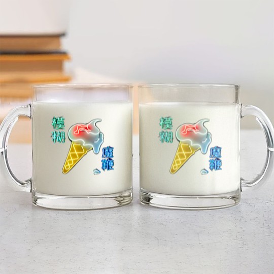 Discover BLUR THE MAGIC WHIP Glass Mugs