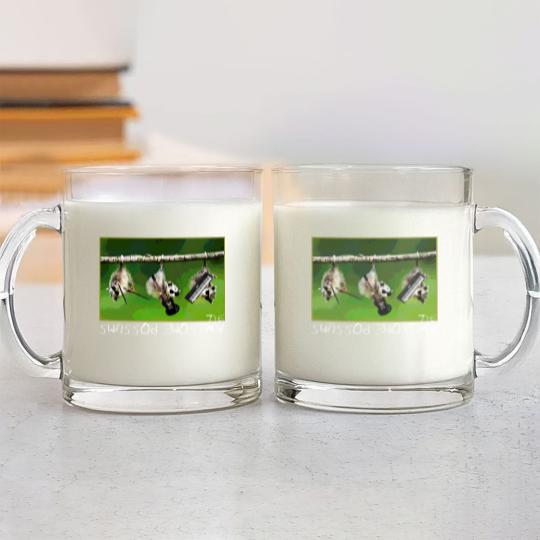 Discover the Awesome Possums t Glass Mugs