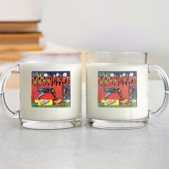 Discover Snoop Dogg Doggystyle Album Cover Glass Mugs