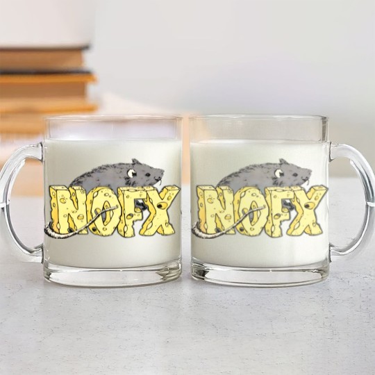 Discover  N-O-F-X-  Mouse and cheese Classic Glass Mugs