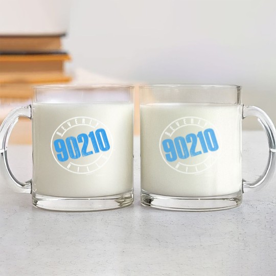 Discover vintage 1991 Beverly Hills 90210 Glass Mugs