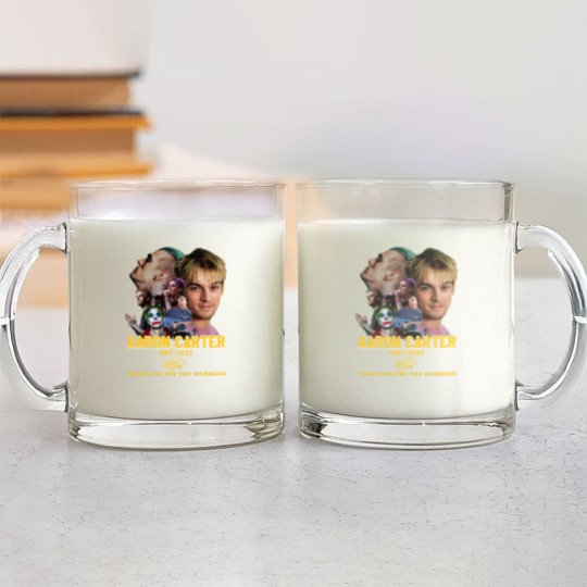 Discover Aaron Carter Glass Mugs