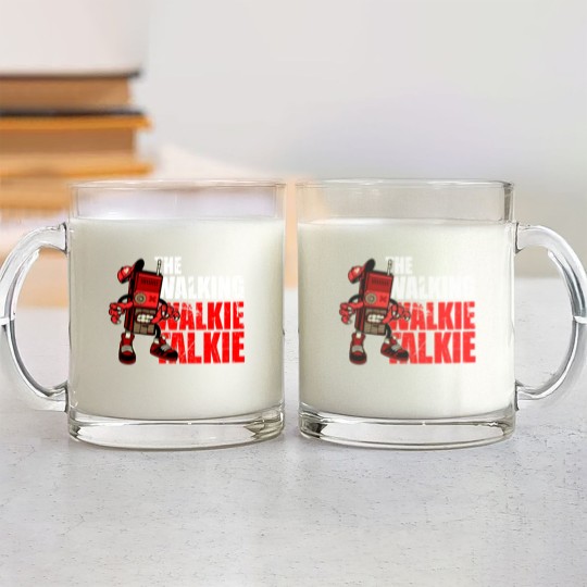 Discover The Walkie Talkie Radio Giftidea Glass Mugs