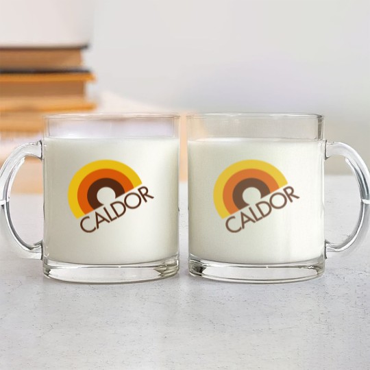 Discover CALDOR Department Store Rainbow Logo - Logo - Glass Mugs