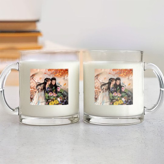 Discover Love Between Fairy and Devil starring Dylan Wang and Yu Shuxin Glass Mugs