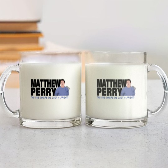 Discover Retro Chandler Bing Glass Mugs, Chandler Bing Homage Glass Mugs