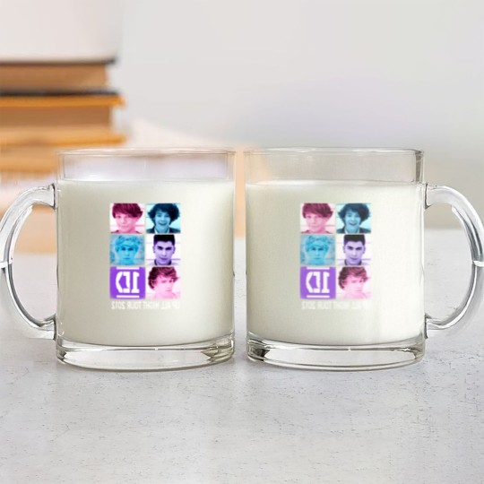 Discover One Direction Up All Night Tour 2012 Glass Mugs