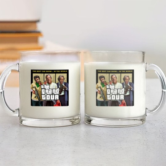 Discover The Grand Tour Merchandise | Active Glass Mugs