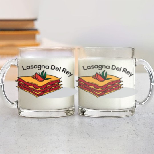 Discover Lasagna Del Rey Glass Mugs