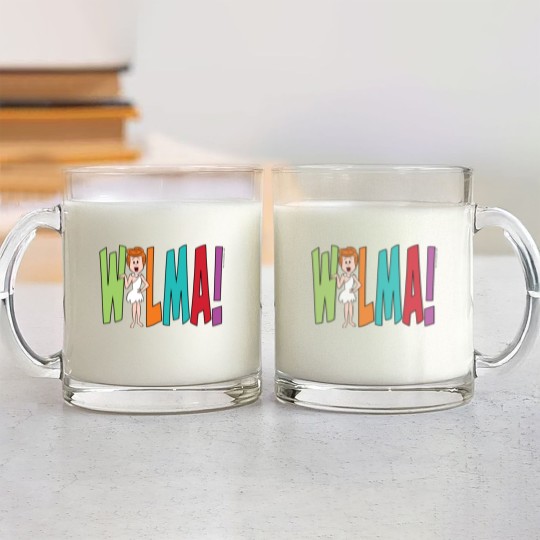 Discover The Flintstones | WILMA! Glass Mugs