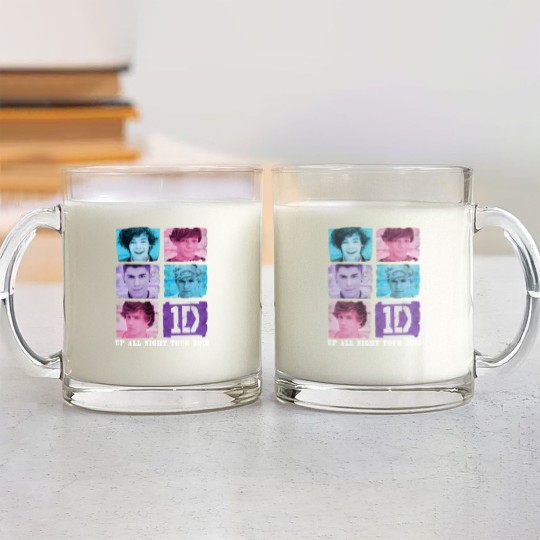 Discover 2012 One Direction Up All Night Tour Glass Mugs