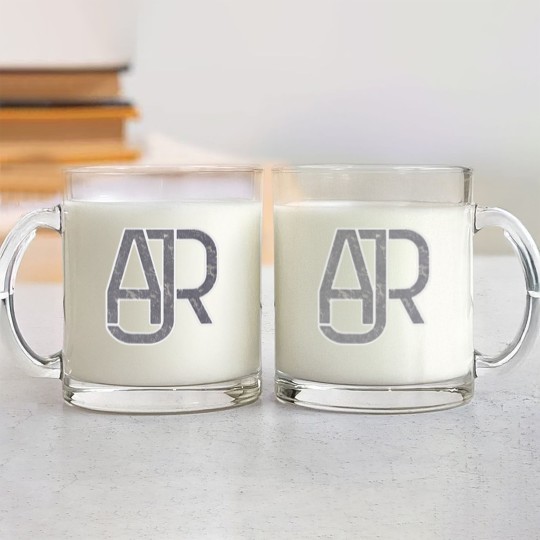 Discover AJR Marble Logo Glass Mugs
