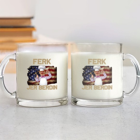 Discover Ferk Jer Berdin Funny - Ferk Jer Berdin - Glass Mugs