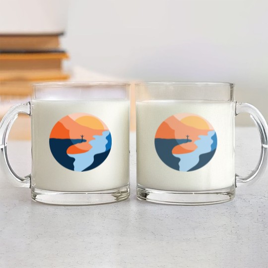 Discover Trolltunga Fjord Norway Souvenir Gift Glass Mugs