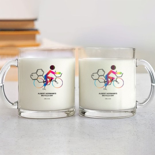 Discover Albert Hofmann's Bicycle Day Glass Mugs