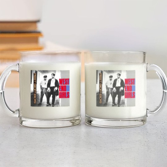 Discover Pet Shop Boys Unisex Glass Mugs: West End Girls