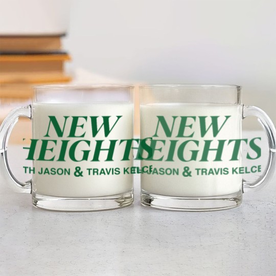 Discover New Heights Merch New Heights Podcast Glass Mugs