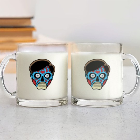 Discover They DO Live! - They Live - Glass Mugs