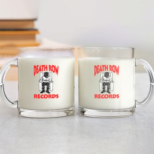 Discover Death Row Records Glass Mugs