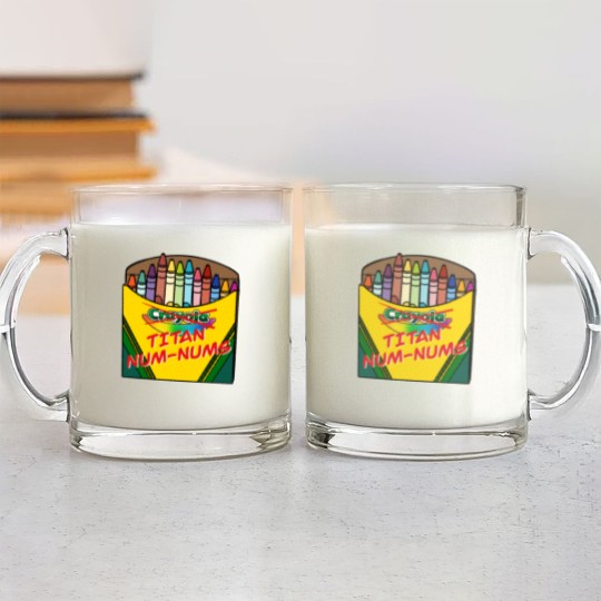 Discover Destiny 2 - Titan Num-Nums, Crayons Glass Mugs
