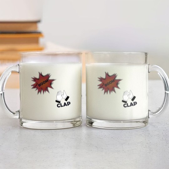 Discover Charli XCX Inspired designs Boom Clap Glass Mugs