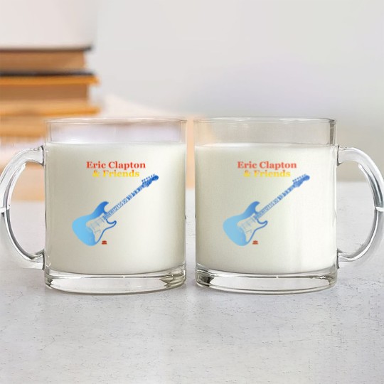 Discover Vintage Eric Clapton Joe Cocker ZZ Top 1993 Glass Mugs