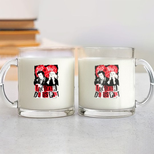 Discover Seditonaries Sid And Nancy Till Death Do Us Part sx Pistols Glass Mugs