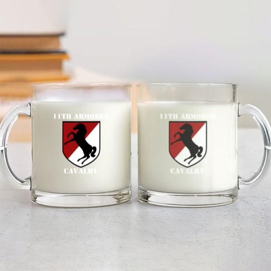 Discover 11th Armored Cavalry Regiment Glass Mugs