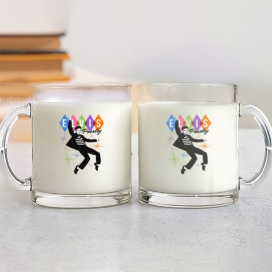 Discover Elvis Presley, Elvis Presley 2022 Movie for Glass Mugs, Gift for Elvis lovers, Elvis Presley Glass Mugs