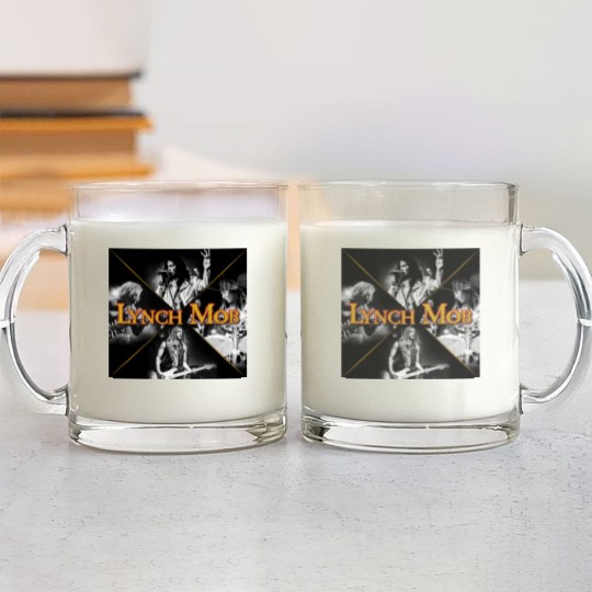 Discover Lynch Mob World Tour Glass Mugs, Vintage Lynch Mob Band Glass Mugs, Retro Lynch Mob Band Glass Mugs