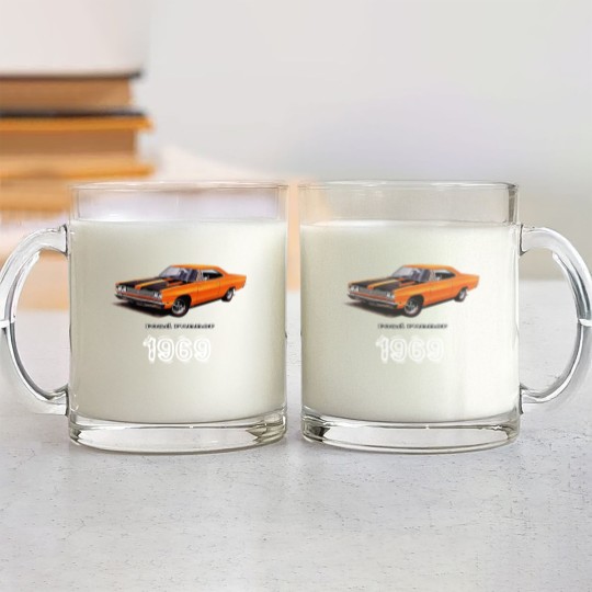 Discover Mopar - 1969 Plymouth Road Runner Glass Mugs
