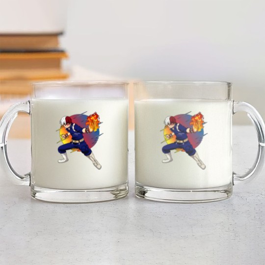 Discover Boku no hero academia - Shoto Todoroki - Shoto Todoroki - Glass Mugs