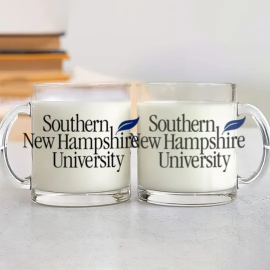 Discover Southern New Hampshire University Glass Mugs
